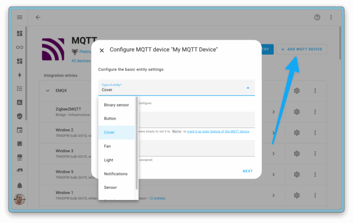 Mise à jour Home Assistant 2025.7 : Assist prend la parole ! 4 add mqtt device using sub entry