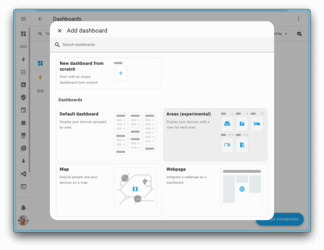 Mise à jour Home Assistant 2025.7 : Assist prend la parole ! 6 improved add dashboard dialog