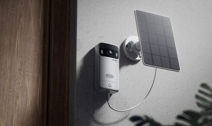 Smart Video Doorbell 3D Scenes 04 Solar Panel