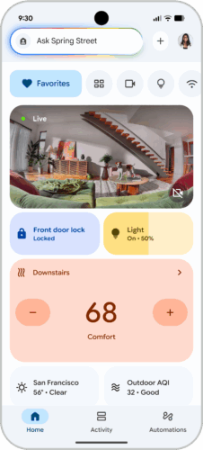home app 00 home tab with glow