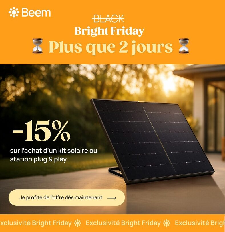 Black Friday énergie pourquoi les stations solaires Beem sont le bon — free download