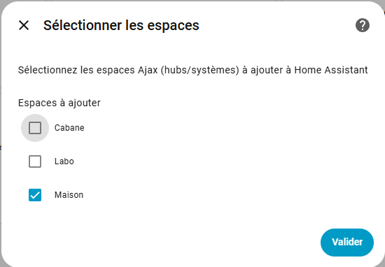 install ajax Home assistant 09