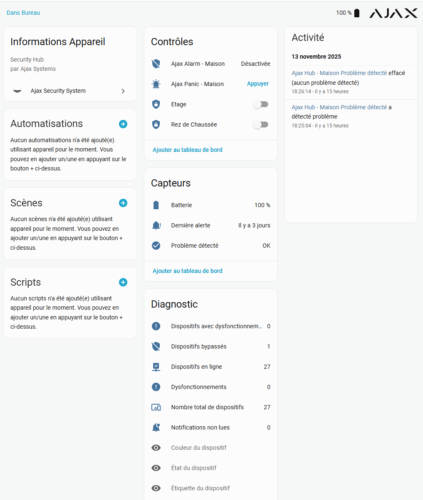 install ajax Home assistant 12