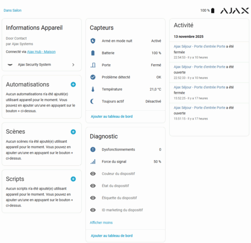 install ajax Home assistant 13