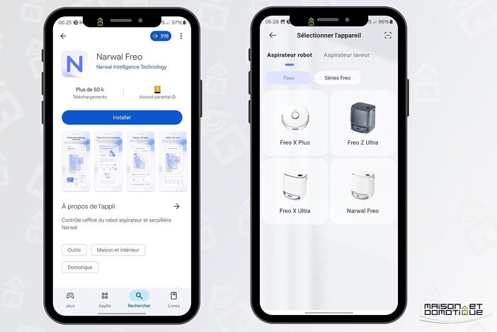 Plinthes, poils de chien, parquet brillant : on a testé le Narwal Freo Z Ultra 16 app narwal 01