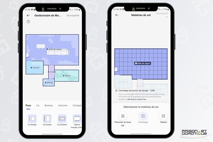Plinthes, poils de chien, parquet brillant : on a testé le Narwal Freo Z Ultra 22 app narwal 04
