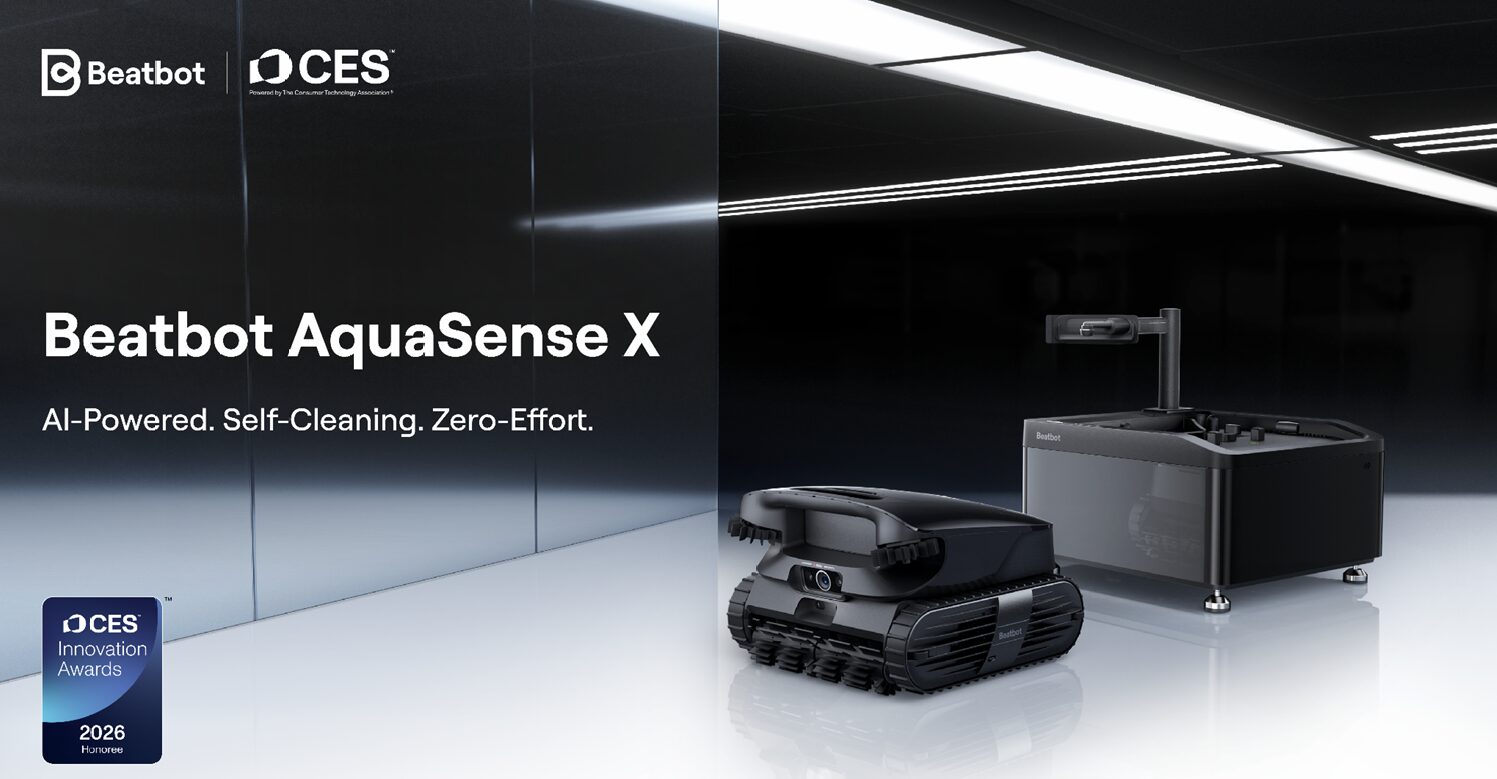 Beatbot au CES 2026 : IA, nettoyage de surface, récupération facile… les nouveautés AquaSense X et Sora 70 3 aquasense