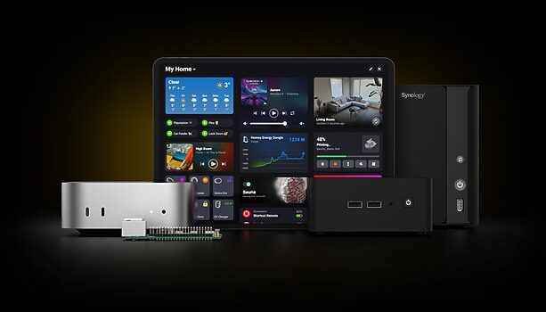 homey self hosted server dark