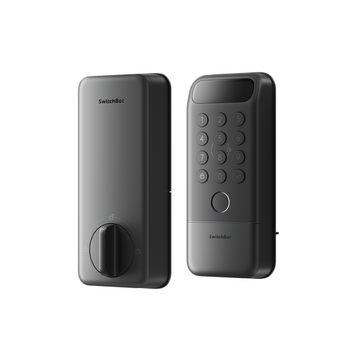 SwitchBot CES 2026: 스마트 홈이 로봇 AI 모드로 전환됩니다 (그리고 모든 것이 변합니다) 4 lock vista pro white background