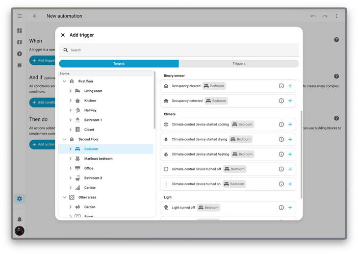 trigger target picker