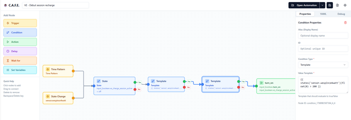 C.A.F.E. dans Home Assistant : des automatisations façon Node-RED… sans Node-RED 9 capture decran 2026 01 21 092039