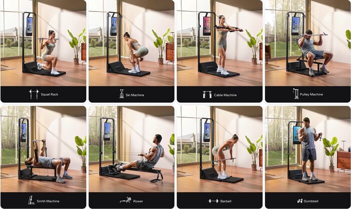 J’ai testé le Speediance Gym Monster 2 : la salle de sport connectée qui va remplacer ton coach ! 34 exercices gym monster 2