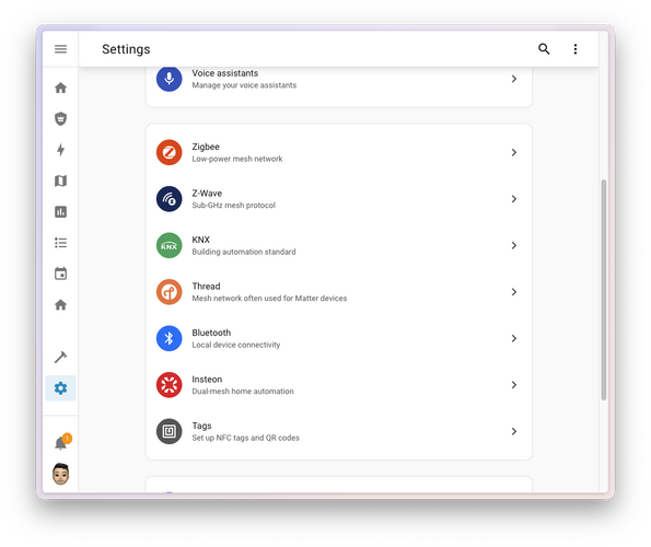 Home Assistant 2026.1 : 재설계된 모바일 탐색, 프로토콜 메뉴, 그리고 품질이 향상된 통합 4 protocol dashboards