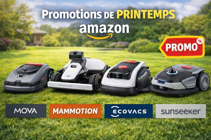 promo robots tondeuses