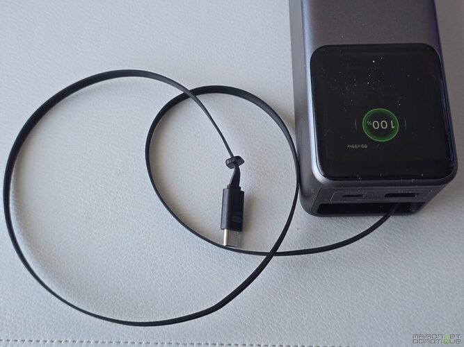 test ugreen batterie retractable 010