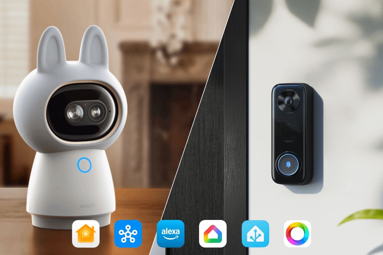 Aqara muscle la sécurité connectée avec les G350 et G400, deux caméras pensées pour Matter et Home Assistant
