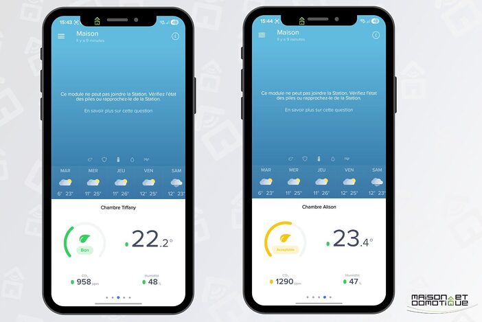 app netatmo qualite air