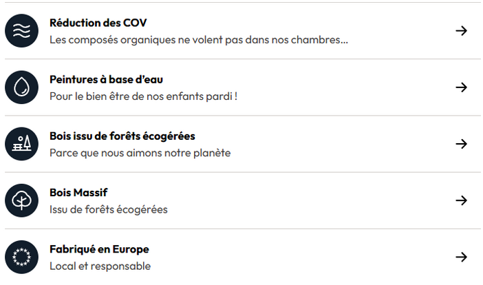 meubles eco responsables