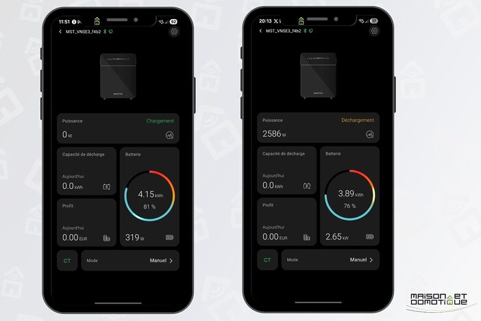 app marstek coupure courant