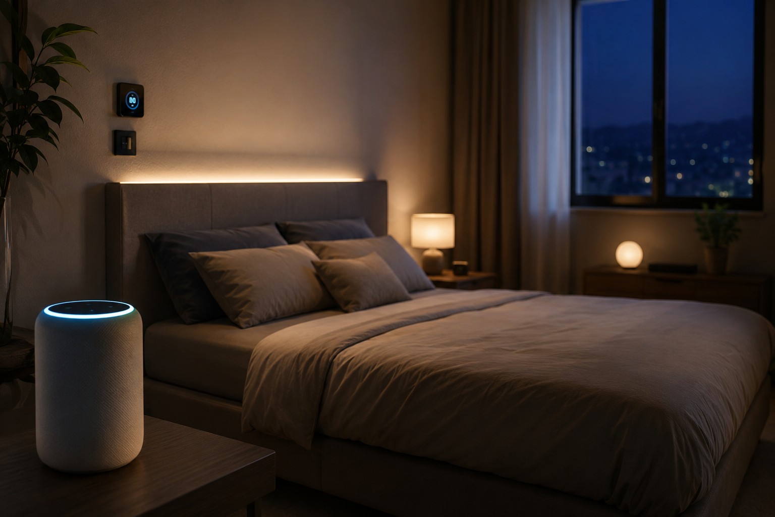 entete domotique et chambre