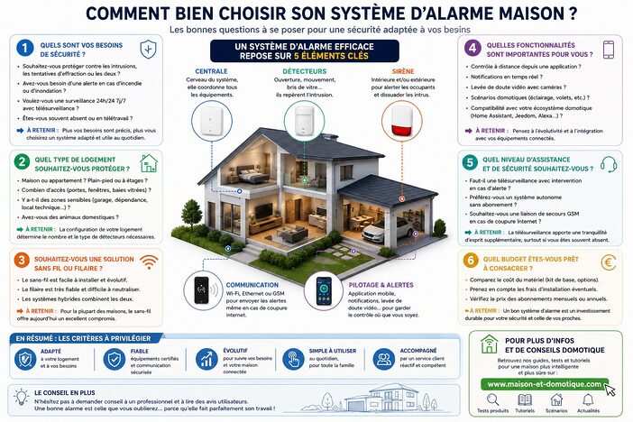 infographie choix alarme