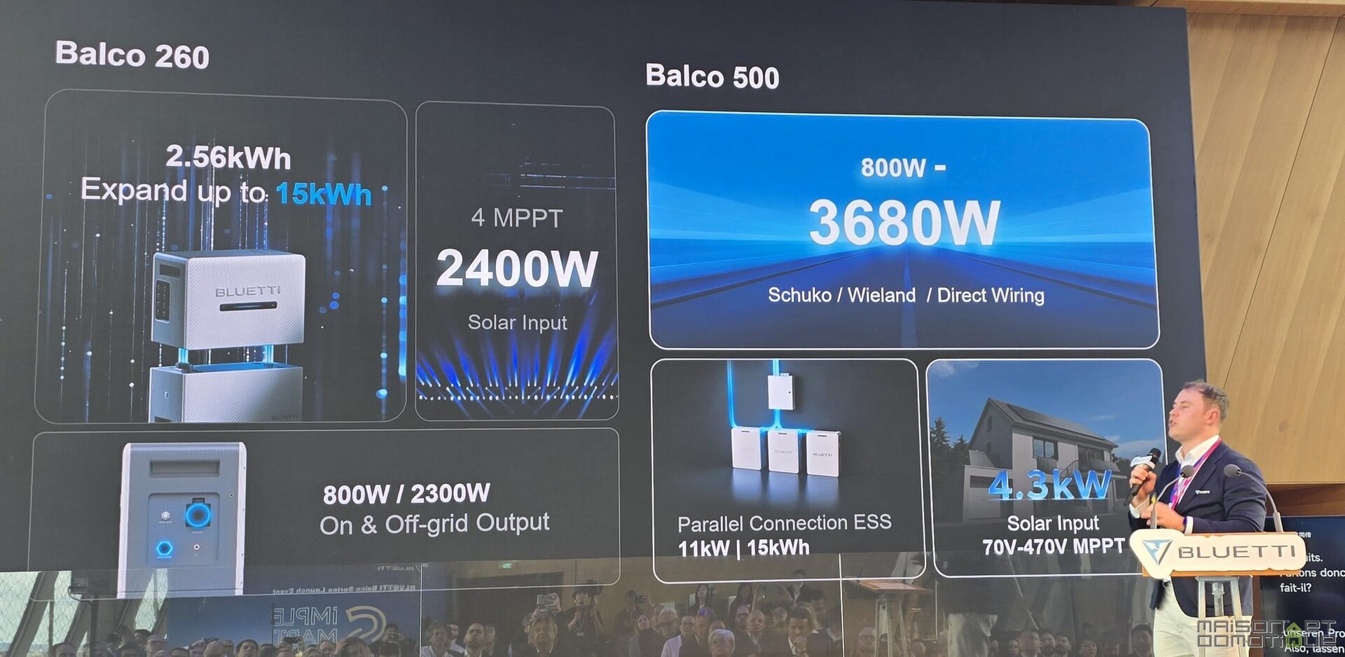 I've discovered the new BLUETTI Balco in Paris… and it could change ...