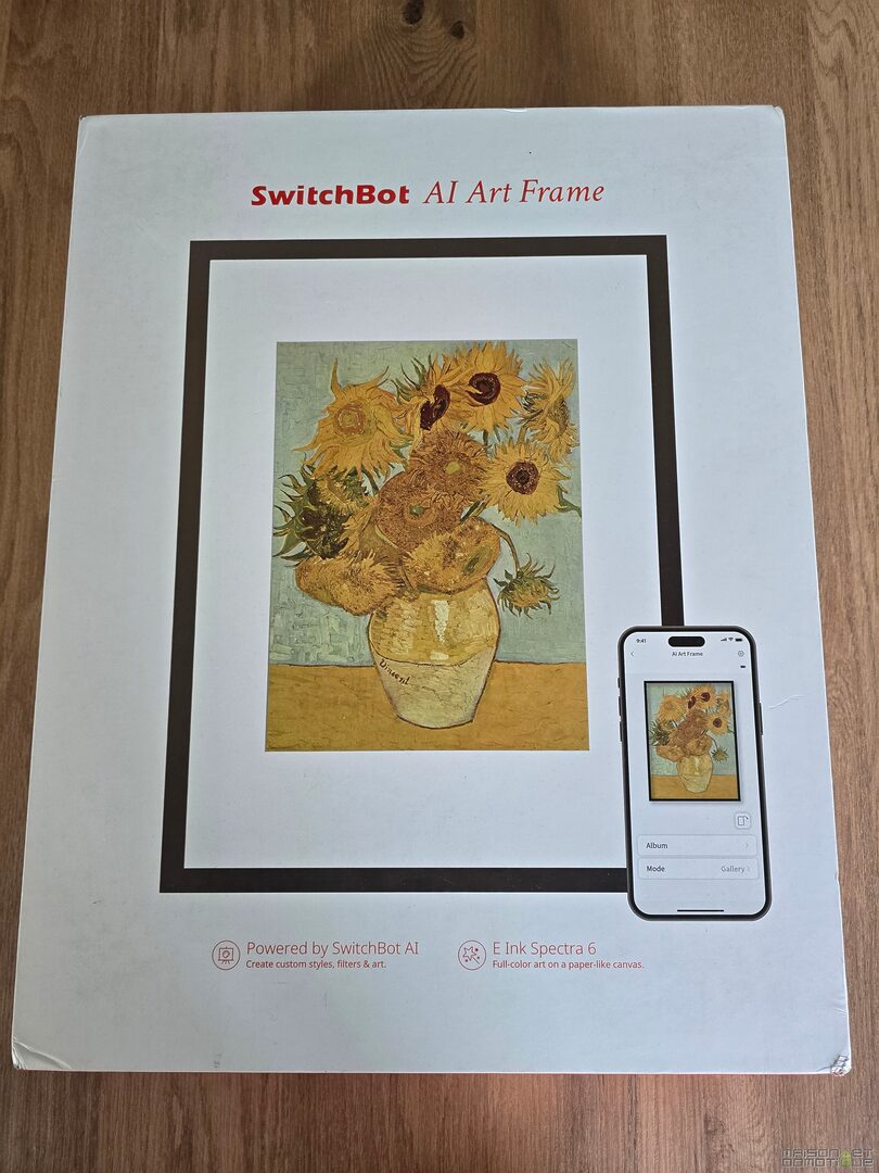 Test SwitchBot AI Art Frame 13.3インチ：ついに本物の絵のように