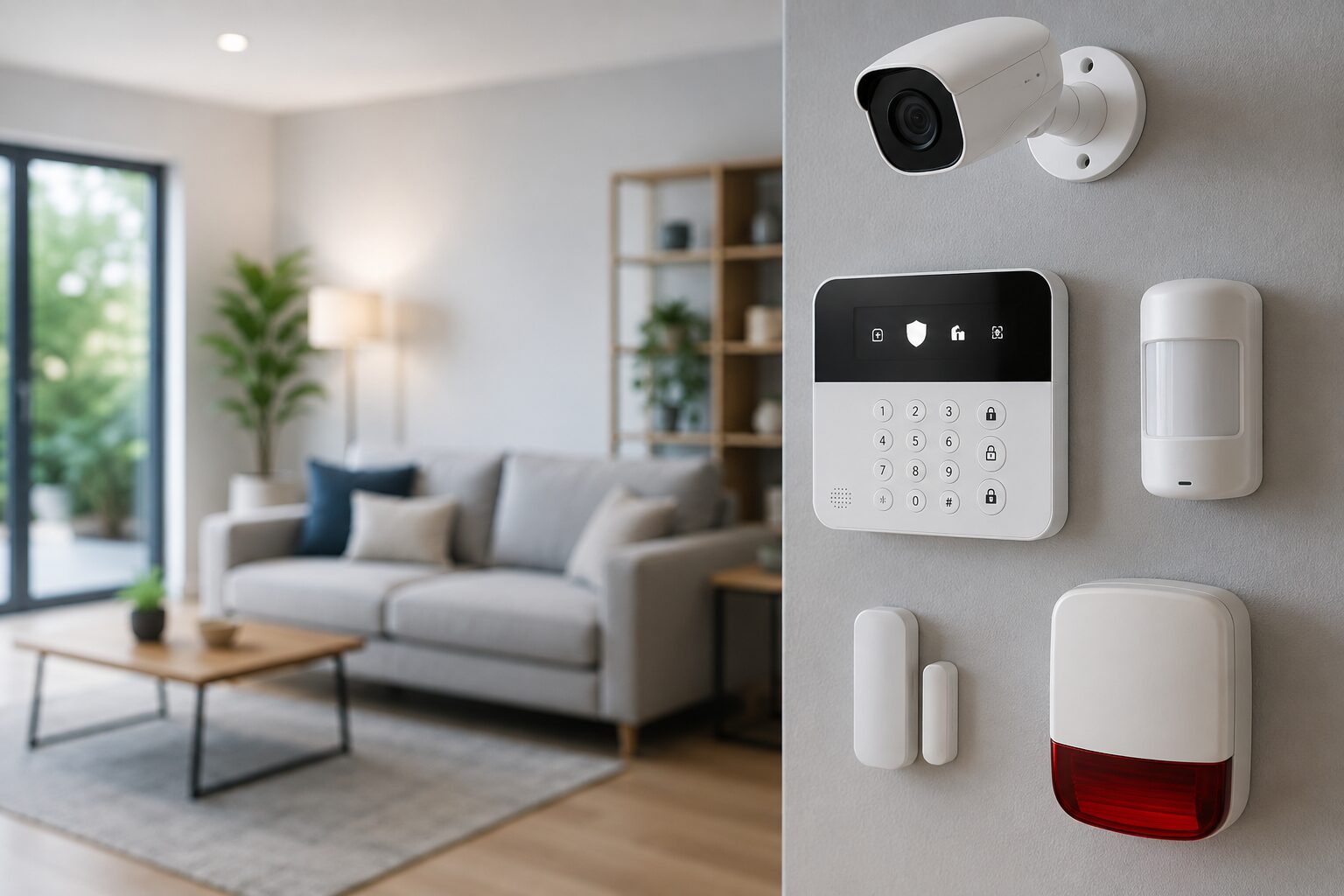 Quels équipements composent un système d'alarme pour maison ? 3 titre choix alarme