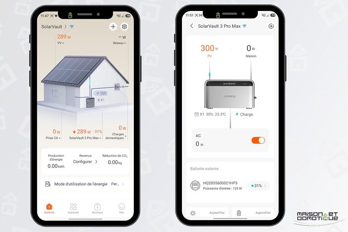Test SolarVault 3 Pro Max : Jackery signe-t-il la batterie résidentielle plug & play la plus aboutie du marché ? 22 app jackery solarvault 06
