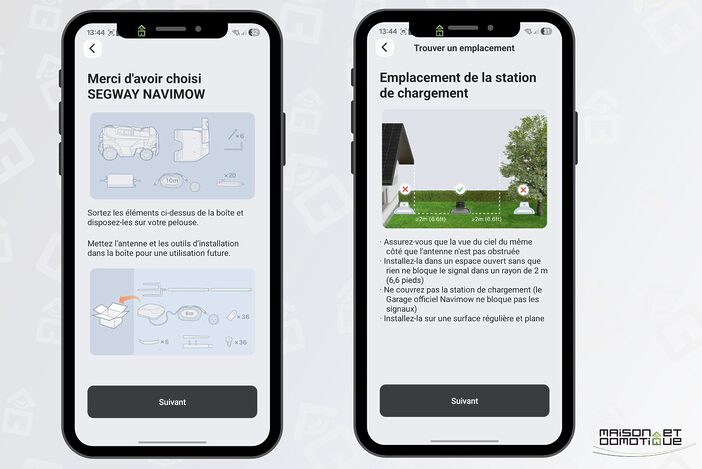 Test Navimow X4: le robot tondeuse premium qui ne craint ni les pentes ni les grands terrains 19 app navimow x4 002