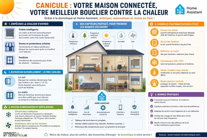 Canicule et domotique : transformez Home Assistant en bouclier anti-chaleur 27 infographie canicule home assistant