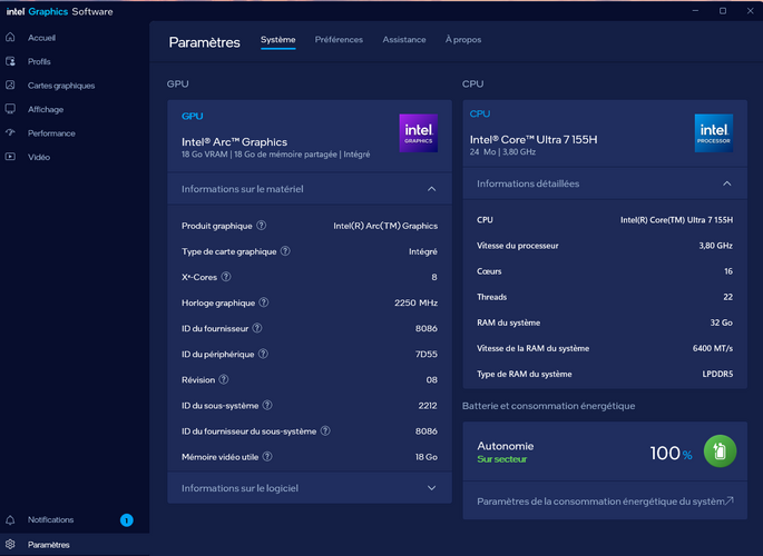 intel graphics software