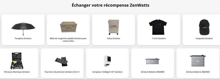 recompenses zendure