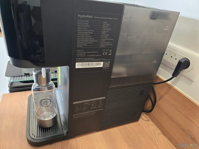 Test du Hydrofast C300 : le distributeur d'eau qui remplace mon filtre, ma bouilloire et mon SodaStream 1 test hydrofast c300 013