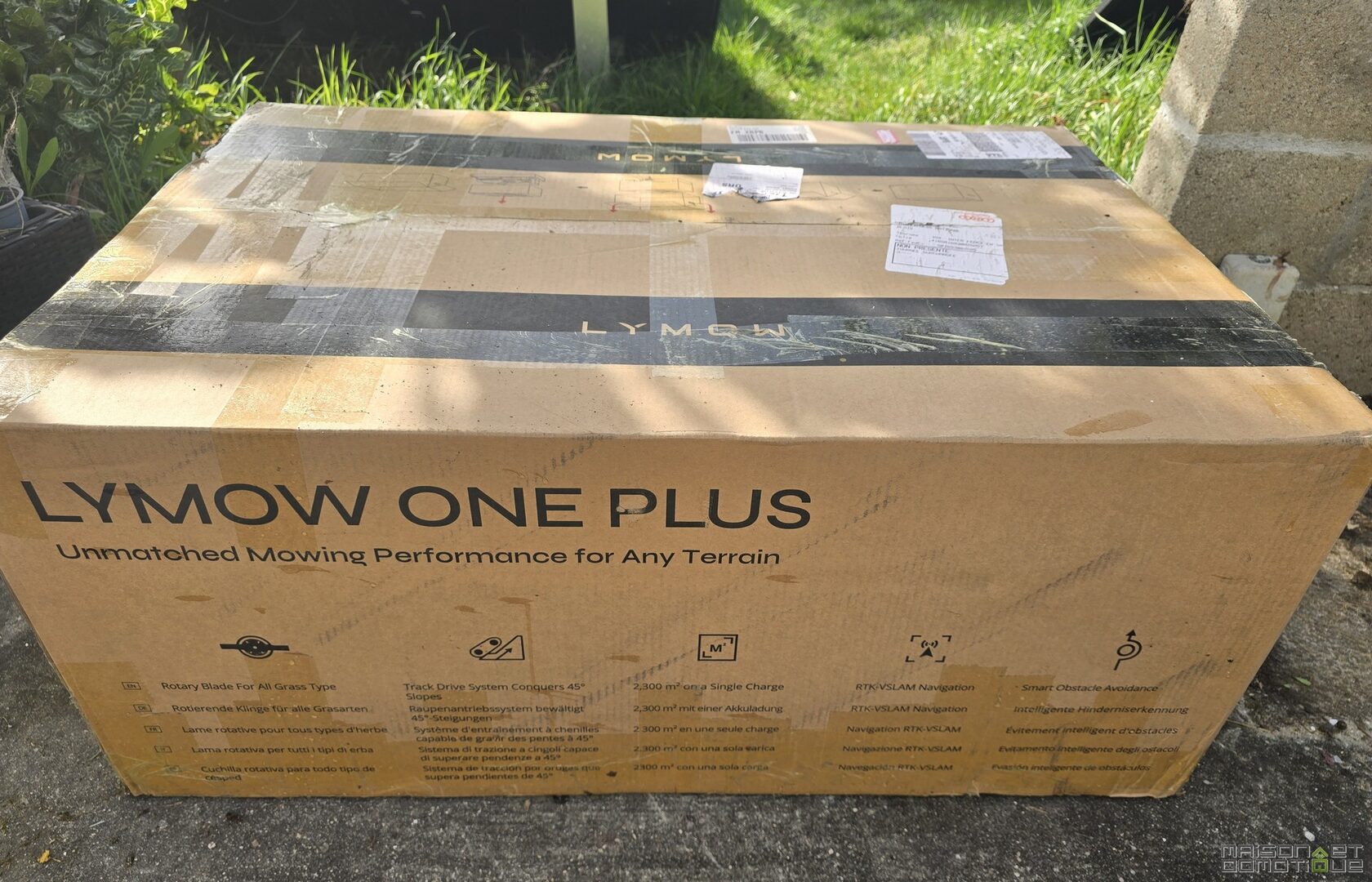 Test of the Lymow One Plus: a true 4x4 mowing machine for large areas ...