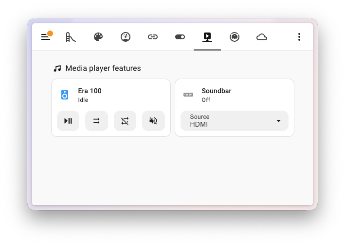 tile media player