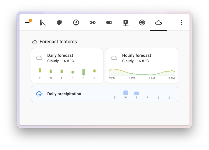 tile weather forecast