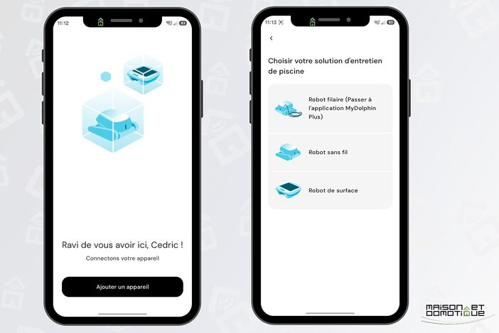 Test Dolphin EON 120d : le robot piscine sans fil qui ne laisse rien retomber dans l'eau 8 app dolphin 001