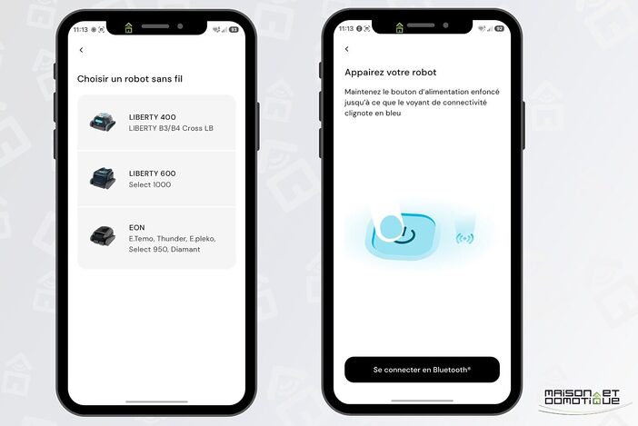 Test Dolphin EON 120d : le robot piscine sans fil qui ne laisse rien retomber dans l'eau 9 app dolphin 002