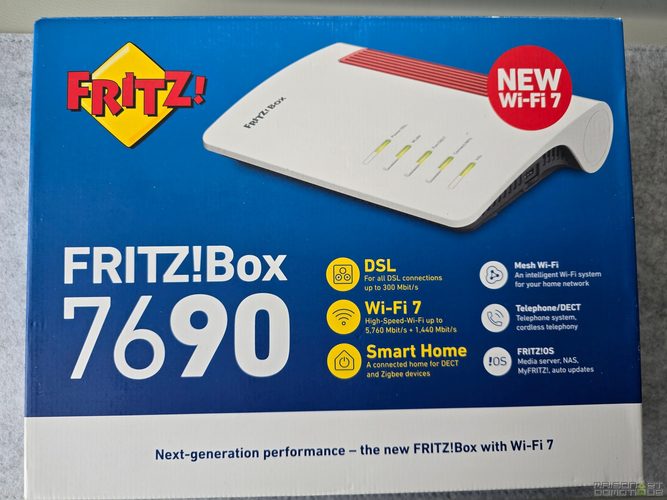 Test FRITZ!Box 7690 : Wi-Fi 7, 2,5 GbE et domotique dans un seul boîtier 1 test fritzbox 001