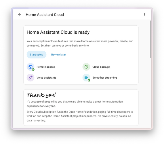 Home Assistant 2026.8 : 8123 포트가 새로운 설치에서 작별을 고하다 4 cloud page top