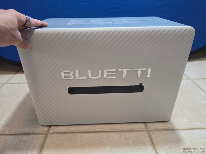 BLUETTI Balco 260 à l'essai : 5,12 kWh pour ne plus gaspiller mon surplus solaire 2 test bluetti balco 260 027