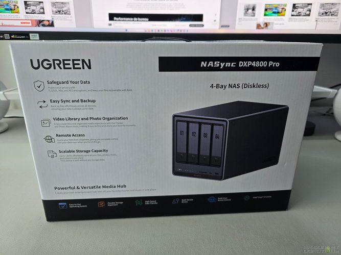 UGREEN NASync DXP4800 Pro : j'ai testé ce NAS 4 baies qui veut faire oublier les ténors du marché 1 test ugreen nas dxp4800 pro 001