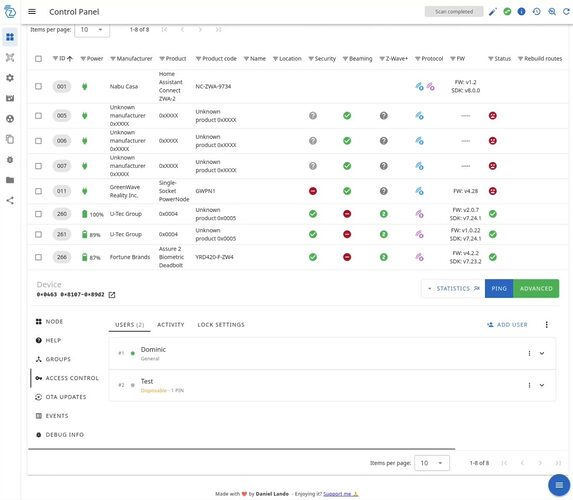 Home Assistant 2026.8 : 8123 포트가 새로운 설치에서 작별을 고하다 5 zwave access control
