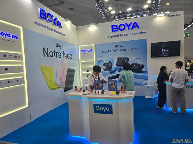 Boya Notra Neo officiellement lancé à l’IFA : l’assistant IA qui m’accompagne déjà dans Berlin 1 boya ifa 2026 0001