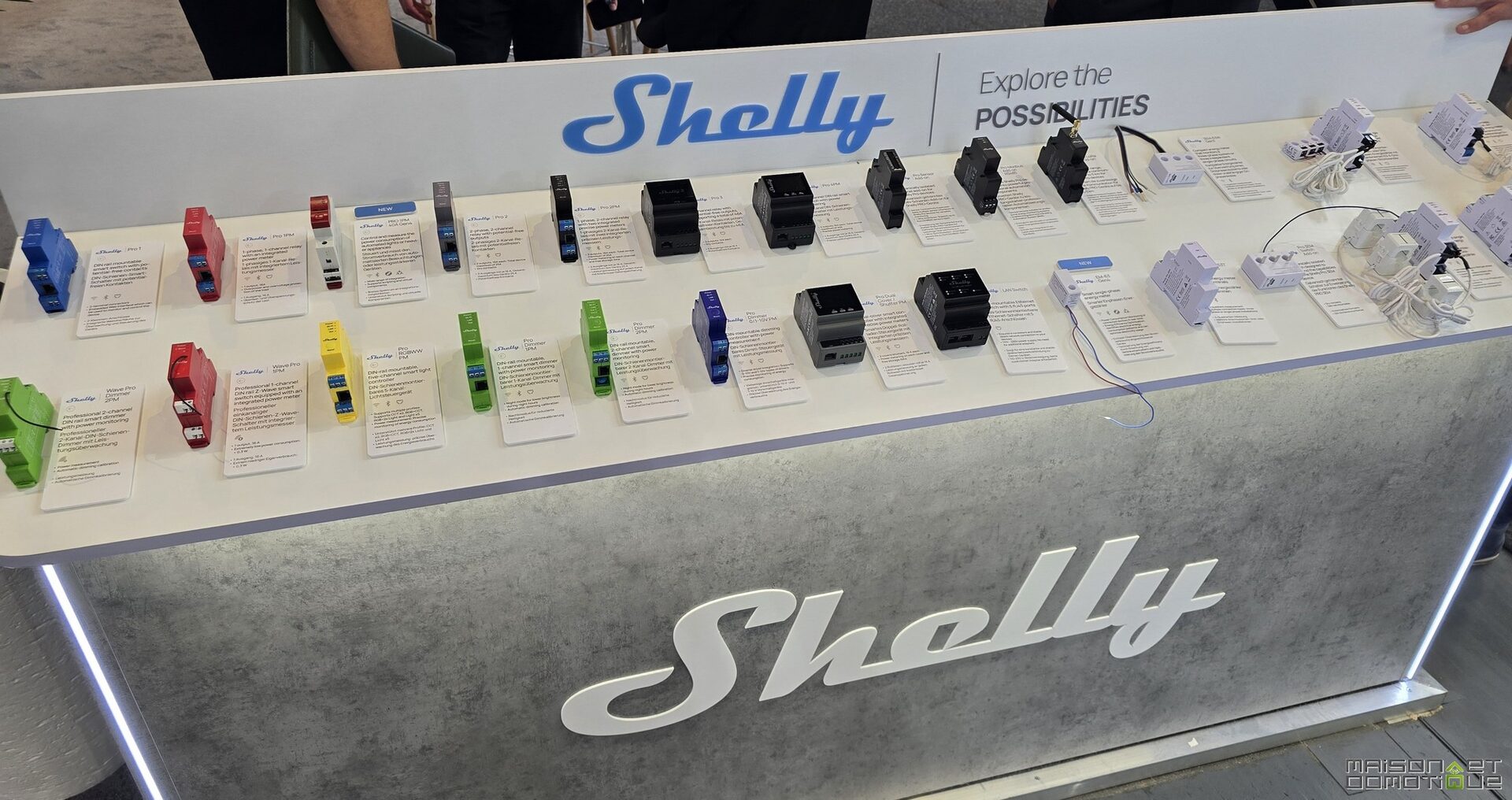 Shelly Frappe stark auf der IFA: Module ohne Neutralleiter, Zigbee, Energie und Kamera für 39 €