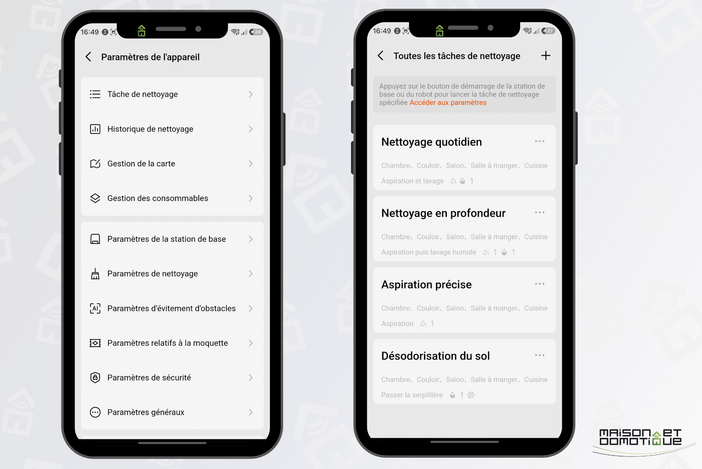 Test DJI ROMO P2 : DJI corrige son premier essai et frappe beaucoup plus fort 33 app dji romo p2 03