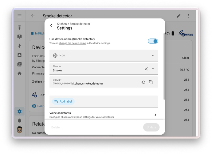 Home Assistant 2026.10 est disponible : nouvelle carte, automatisations simplifiées et IA via MCP 9 entity use device name