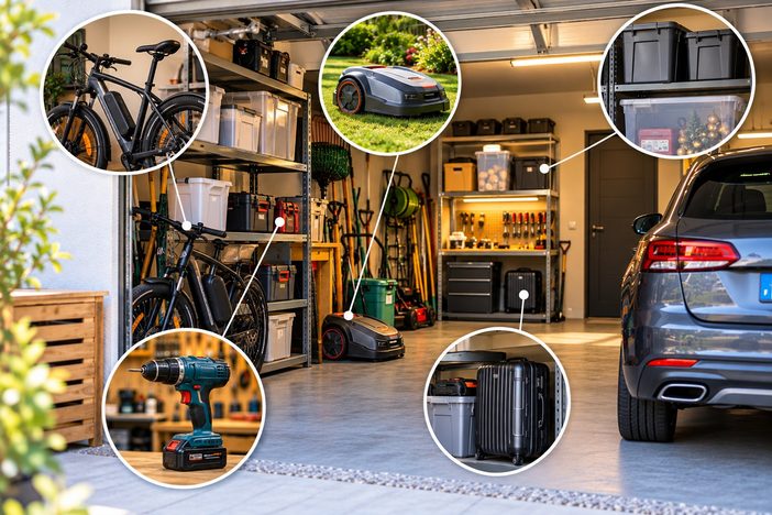 Box ou garage séparé : faut-il le déclarer à son assurance ? 1 garage moderne parfaitement organise