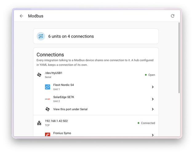 Home Assistant 2026.10 est disponible : nouvelle carte, automatisations simplifiées et IA via MCP 8 modbus panel